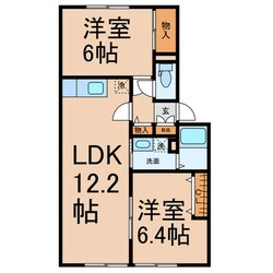 ヴィラ・中ノ島の物件間取画像